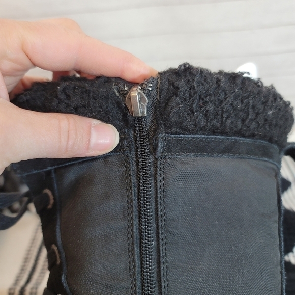 PAJAR WATERPROOF MID CALF BLACK SNOWBOOTS, SZ 9/9.5 - Picture 14 of 14